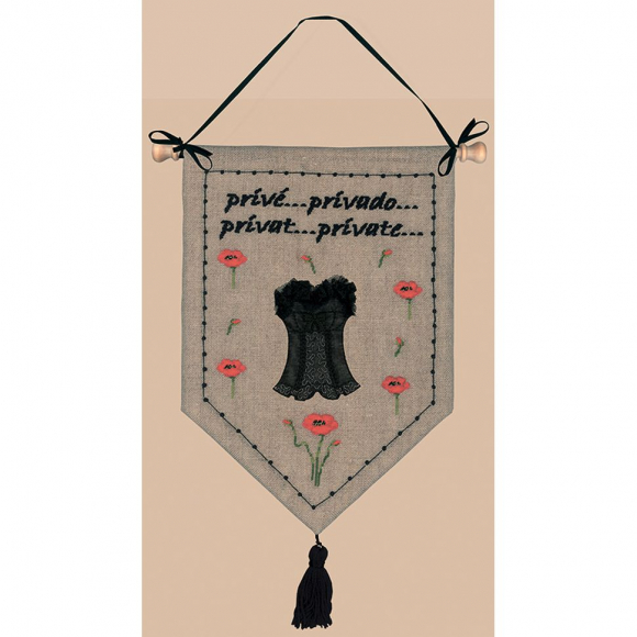 163865_Набор для вышивания аксессуара: "PRIVE" (Личное) 163865_Набор для вышивания аксессуара: "PRIVE" (Личное)