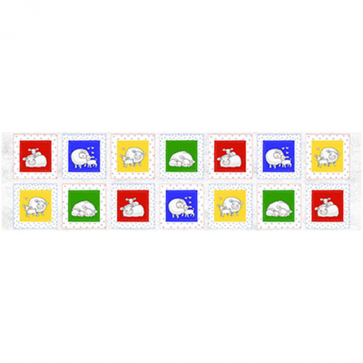 Ткань для пэчворка PEPPY 4505 Panel 146 г/м? 100% хлопок цв.622 уп.60х110 см
