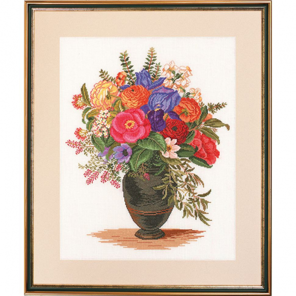 184757_Набор для вышивания "Яркий букет"