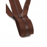 Молния MaxZipper трактор №5 1 замок усил.зв., 70см, цв.F303 коричневый уп.10шт