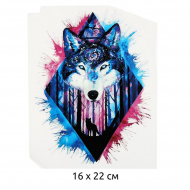 Термотрансфер арт.TBY.1289 Волк 16х22см, уп.10шт
