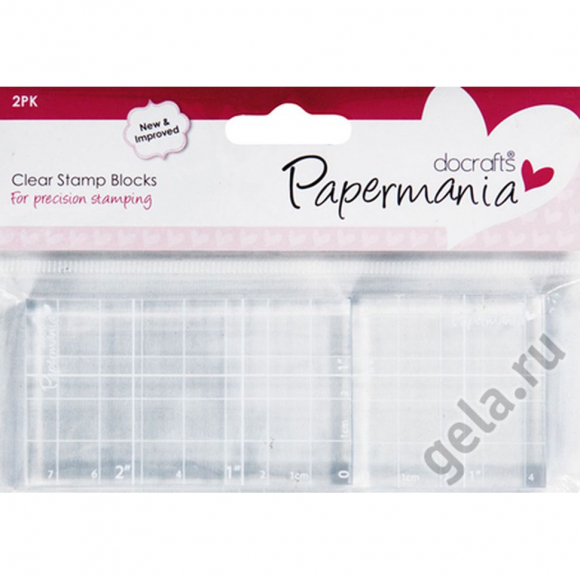 53464_Набор прозрачных блоков для штампов, 2 шт 53464_Набор прозрачных блоков для штампов, 2 шт