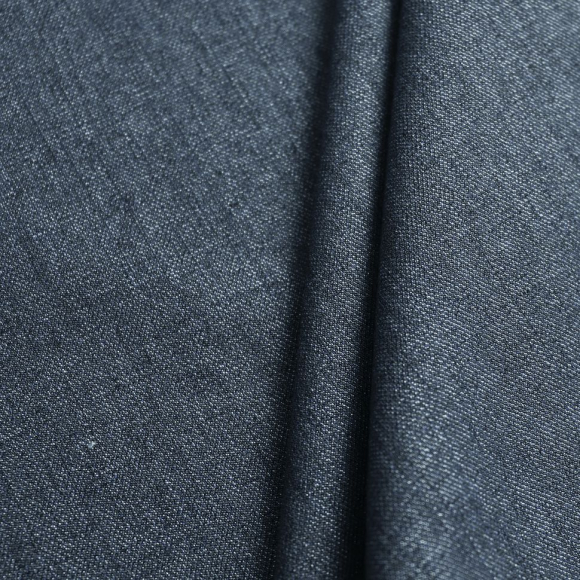 Ткань Джинс 213 г/м? 80% полиэстер, 15% вискоза, 5% спандекс шир.150 см арт.Р.18514.04 цв.04 синий уп.25м