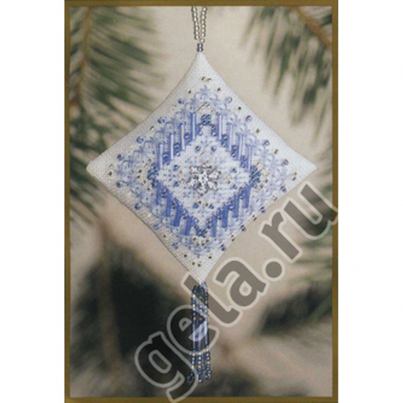 38038_Набор для вышивания бисером "Снежинка"