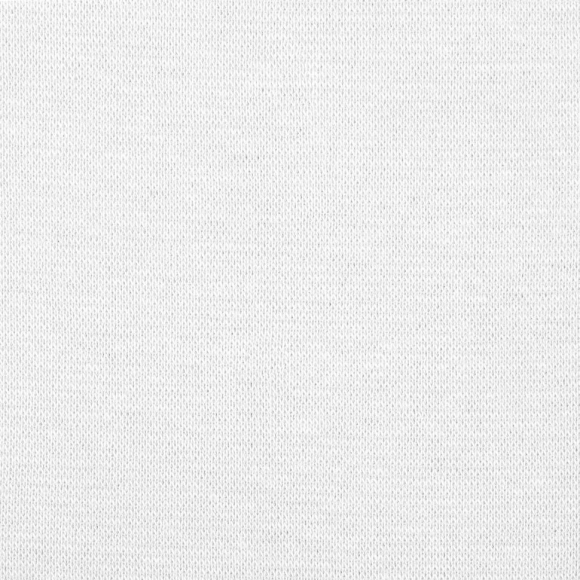 Ткань трикотаж Рибана с лайкрой 215г пенье 80-90см белый уп.3м