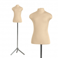 Манекен детский девочка р.40 (80-60-88,1) цв.бежевый ГОСТ Манекен детский девочка р.40 (80-60-88,1) цв.бежевый ГОСТ