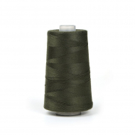 Нитки армированные 70ЛЛ хакоба  2500 м цв.5706 т.зеленый