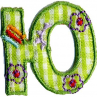 60763_Термоаппликации HKM "Буква "Ю" цветная