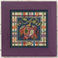 Набор для вышивания MILL HILL Украшенная тыква 12,7х12,7 см