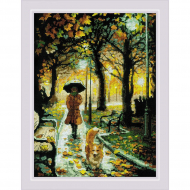 Набор для вышивания РИОЛИС арт.2064 Ночной парк 30х40 см Набор для вышивания РИОЛИС арт.2064 Ночной парк 30х40 см