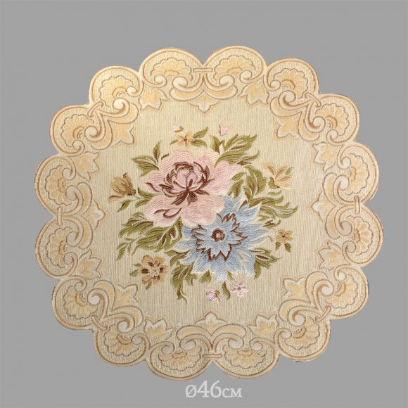 Элементы для подушек арт.TBY.HTEX.16 ?46см цв.1 бежевый