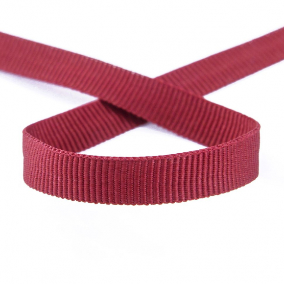 113401_Лента репсовая PEGA, цвет бордовый, 7 мм 113401_Лента репсовая PEGA, цвет бордовый, 7 мм