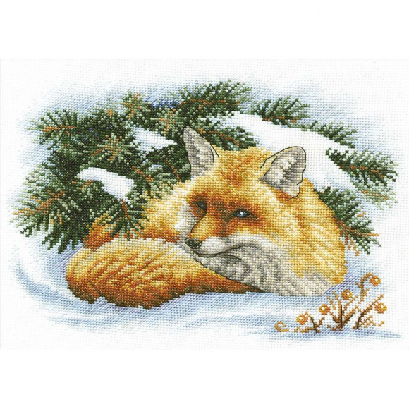 Набор для вышивания PANNA арт. J-0893 Лисичка 29х22 см