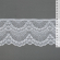 Кружево-стрейч KRUZHEVO арт.TBY.30239/N шир.100мм цв.001 белый уп.25м
