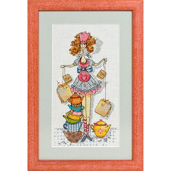 Набор для вышивания PANNA арт. VK-0793 Фея Чая 17х28 см