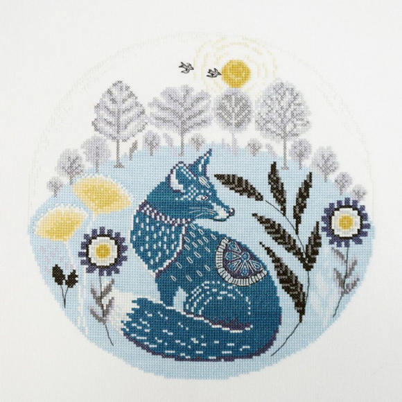 Набор для вышивания МАРЬЯ ИСКУСНИЦА арт.03.017.01 Лисица 25х25 см