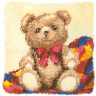 Набор для вышивания VERVACO арт.PN-0014124 Плюшевый мишка 40х40 см