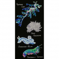 Набор для вышивания МАРЬЯ ИСКУСНИЦА арт.03.019.05 Подводные обитатели 18х25 см