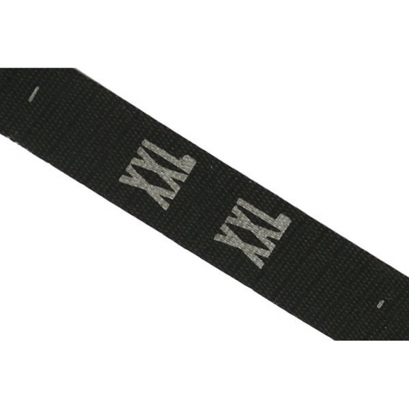 Размерники полиэстер XXL черный 10х40 мм в рул. 1250 шт (50м)