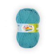 Пряжа ALPINA VERA (55% акрил, 45% хлопок) 5х100г/280м цв.48 бирюзовый