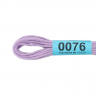Нитки для вышивания Gamma мулине (0001-0206) 100% хлопок 24 x 8 м цв.0076 св.сиреневый
