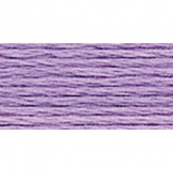 Нитки для вышивания Gamma мулине (0001-0206) 100% хлопок 24 x 8 м цв.0076 св.сиреневый