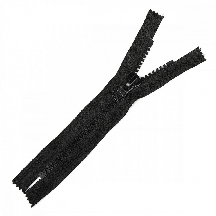 Молния MaxZipper трактор №8 1 замок усил.зв., н/р 18см, цв.F322 черный уп.50шт