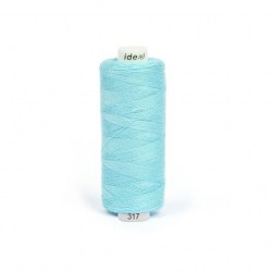 Нитки IDEAL бытовые 40/2 полиэстер 366м цв.317 голубой