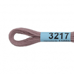 Нитки для вышивания Gamma мулине (3173-6115) 100% хлопок 24 x 8 м цв.3217 какао