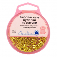 701_Булавки английские в пластиковом контейнере 701_Булавки английские в пластиковом контейнере