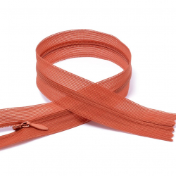 Молния MaxZipper пласт. потайная №3 20см н/р цв.F286 терракотовый уп.50шт