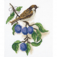 Набор для вышивания KLART арт. 8-246 Ветка сливы 15х17 см