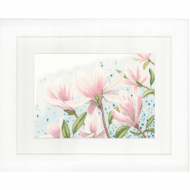 Набор для вышивания LANARTE арт.PN-0149997 Magnolias 39х26,5 см
