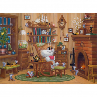 Набор для вышивания PANNA Живая картина арт. JK-2090 У камина 30х40 см