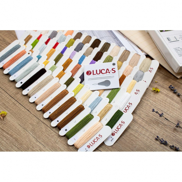 Набор для вышивания LUCA-S арт. B2413 Деревянный коттедж 47х34 см Набор для вышивания LUCA-S арт. B2413 Деревянный коттедж 47х34 см