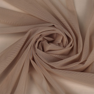 Сетка эластичная KRUZHEVO арт.TBY.068 плотн.80 г/м? шир.160см цв.30 кофе с молоком уп.1м