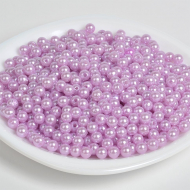 Бусины MAGIC 4 HOBBY круглые перламутр 6мм цв.092 сиреневый уп.500г (4838шт)