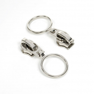 Замок MaxZipper автомат СП#5 кольцо цв.никель уп.500шт