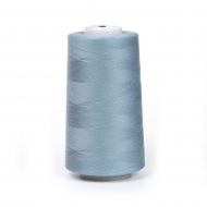Нитки швейные 50/2 полиэстер 5000 ярд цв.267 пыльно- голубой MAX