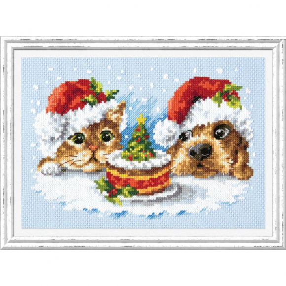 Набор для вышивания ЧУДЕСНАЯ ИГЛА арт.19-27 Какая вкуснота! 19х13 см