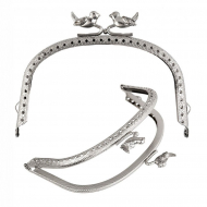 Фермуар Птички TBY.107994 120х70мм цв.никель уп.1шт Фермуар Птички TBY.107994 120х70мм цв.никель уп.1шт