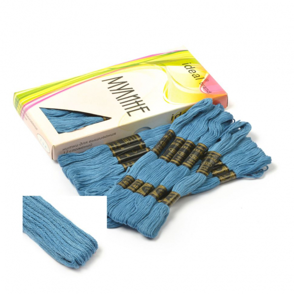 Нитки мулине IDEAL арт.ТВ (100% хлопок) 24х8м цв.482 Нитки мулине IDEAL арт.ТВ (100% хлопок) 24х8м цв.482