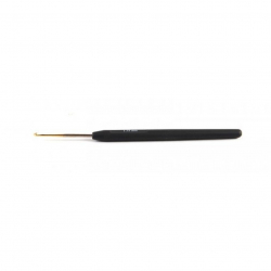 30862 Knit Pro Крючок для вязания с золотистым наконечником Steel 0,75мм, сталь