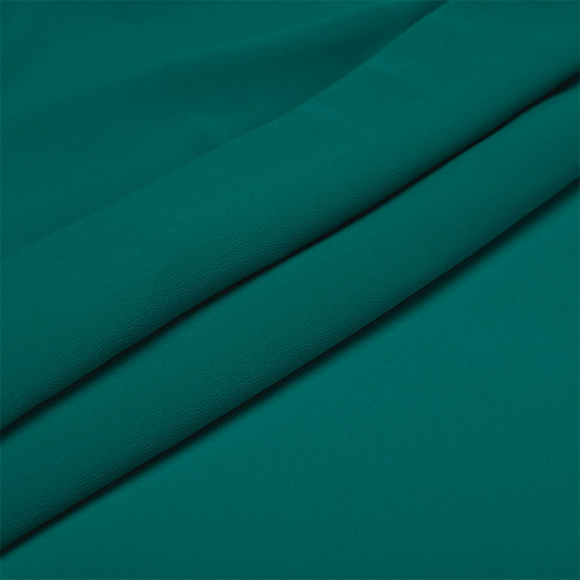 Ткань креп-шифон арт.TBY.8021-160 плот.105г/м2 100% ПЭ шир. 150см цв.160 бирюзовый рул.35м Ткань креп-шифон арт.TBY.8021-160 плот.105г/м2 100% ПЭ шир. 150см цв.160 бирюзовый рул.35м