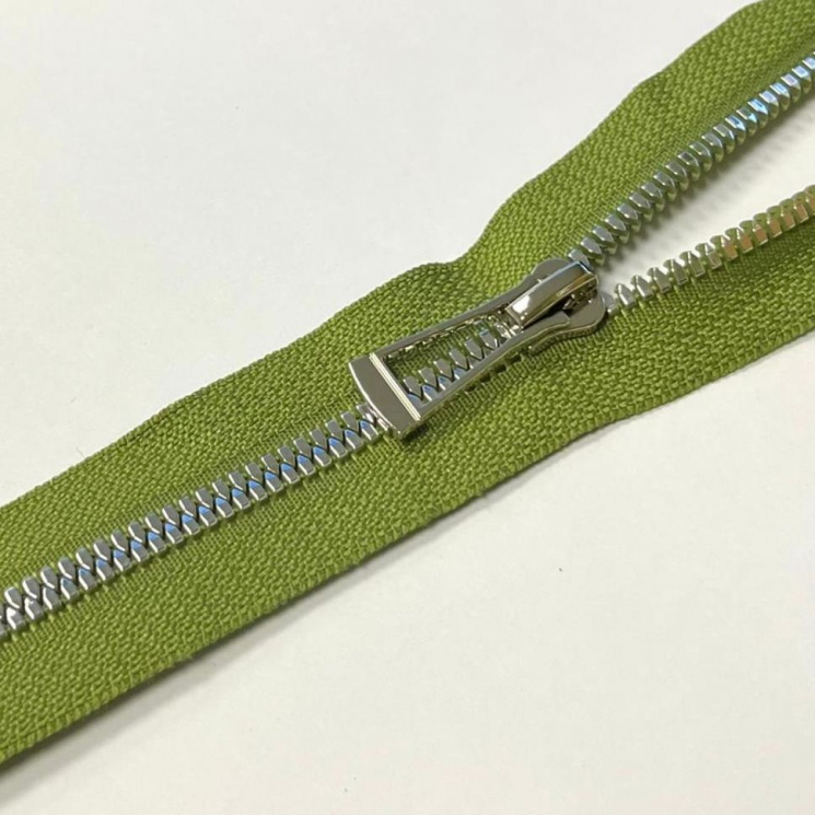 Молния трактор №5 Premium н/р 18см никель D887 травянистая зелень