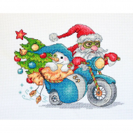 165457_Набор для вышивания "Рождественские гонки" 165457_Набор для вышивания "Рождественские гонки"