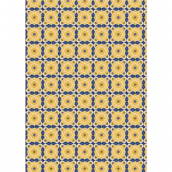 Ткань для пэчворка PEPPY Индийское Сари 146 г/м? 100% хлопок цв.ИС-08 синий уп.50х55 см