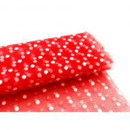 125769_Фатин в горошек, средней жёсткости