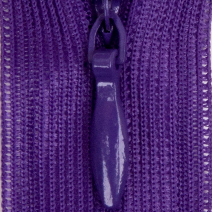 Молния потайная нераз 60см S-559 фиолетовый SBS уп.100шт