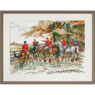 125912_Набор для вышивания "Охота на лис" 125912_Набор для вышивания "Охота на лис"